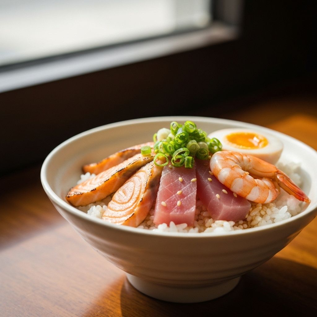 海鮮丼